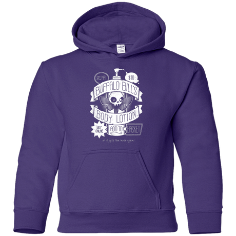 Sweatshirts Purple / YS Body Lotion Youth Hoodie