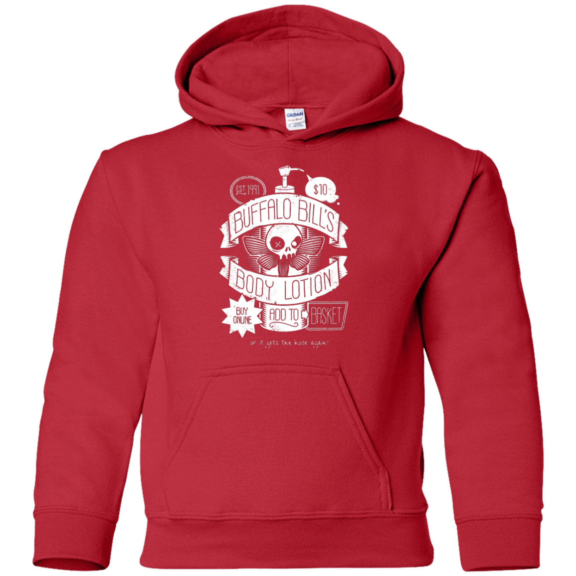 Sweatshirts Red / YS Body Lotion Youth Hoodie