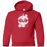 Sweatshirts Red / YS Body Lotion Youth Hoodie