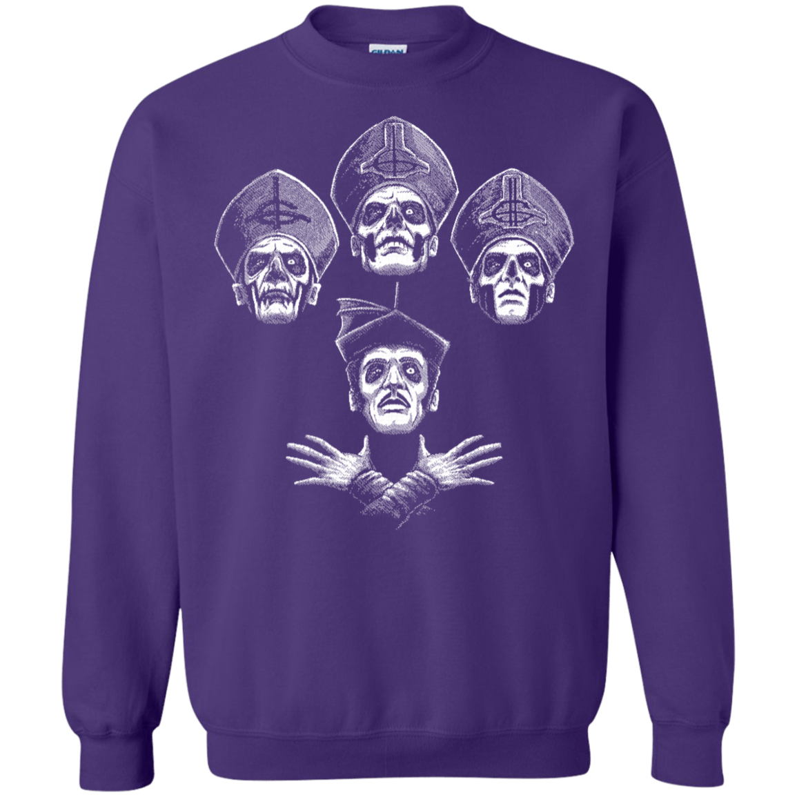 Sweatshirts Purple / S Bohemian Ghost Crewneck Sweatshirt