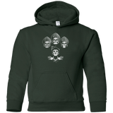Sweatshirts Forest Green / YS Bohemian Ghost Youth Hoodie