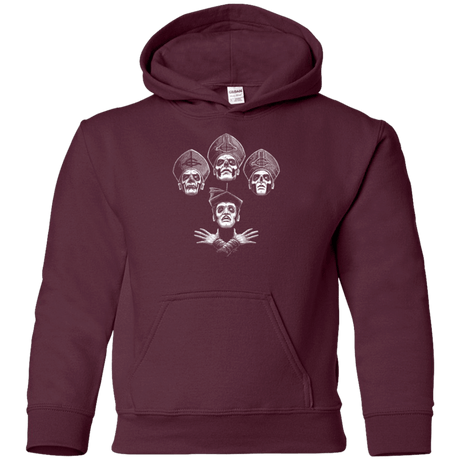 Sweatshirts Maroon / YS Bohemian Ghost Youth Hoodie