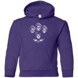 Sweatshirts Purple / YS Bohemian Ghost Youth Hoodie