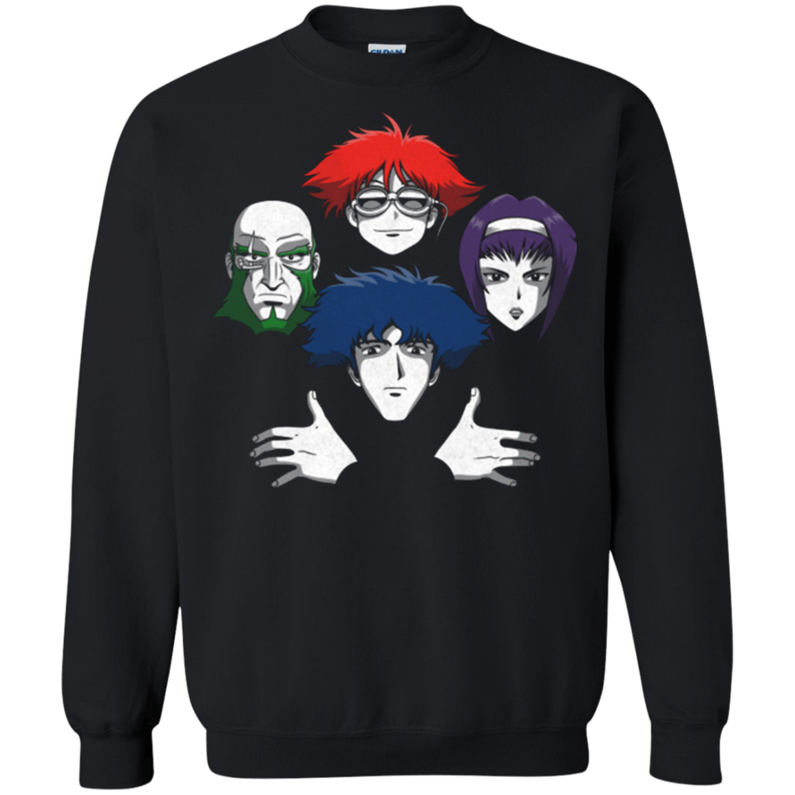 Sweatshirts Black / Small Bohemian Rhapsody Crewneck Sweatshirt