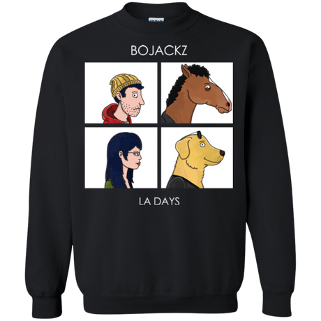Sweatshirts Black / S Bojackz Crewneck Sweatshirt