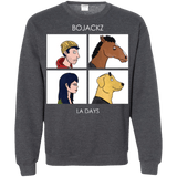 Sweatshirts Dark Heather / S Bojackz Crewneck Sweatshirt