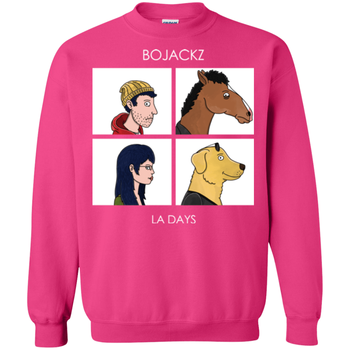Sweatshirts Heliconia / S Bojackz Crewneck Sweatshirt