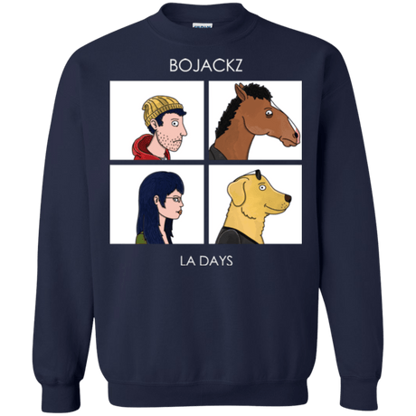 Sweatshirts Navy / S Bojackz Crewneck Sweatshirt