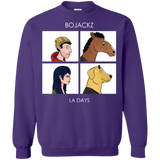 Sweatshirts Purple / S Bojackz Crewneck Sweatshirt