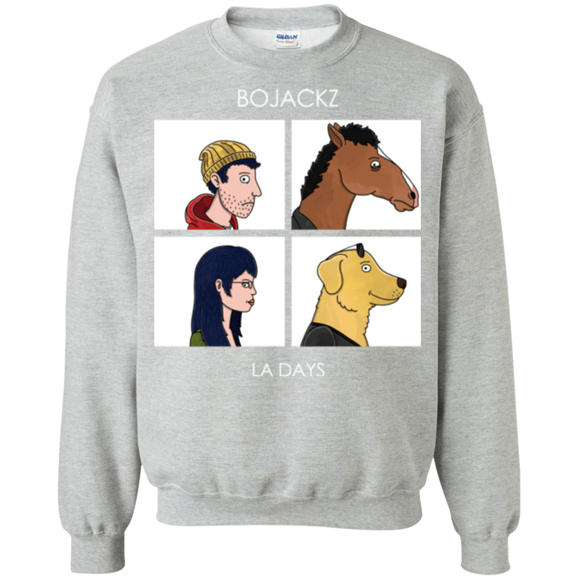 Sweatshirts Sport Grey / S Bojackz Crewneck Sweatshirt