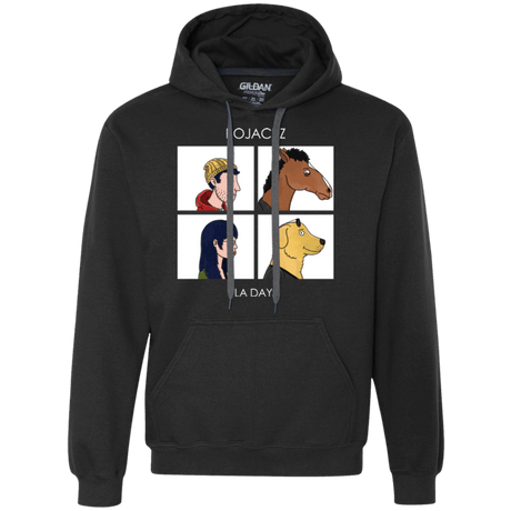 Sweatshirts Black / S Bojackz Premium Fleece Hoodie