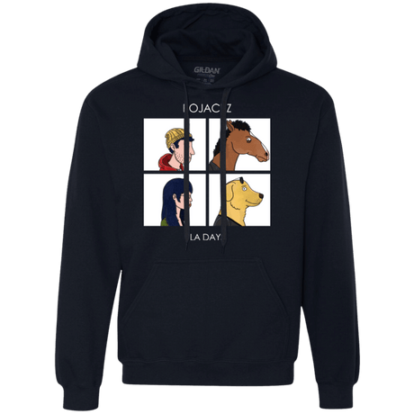Sweatshirts Navy / S Bojackz Premium Fleece Hoodie