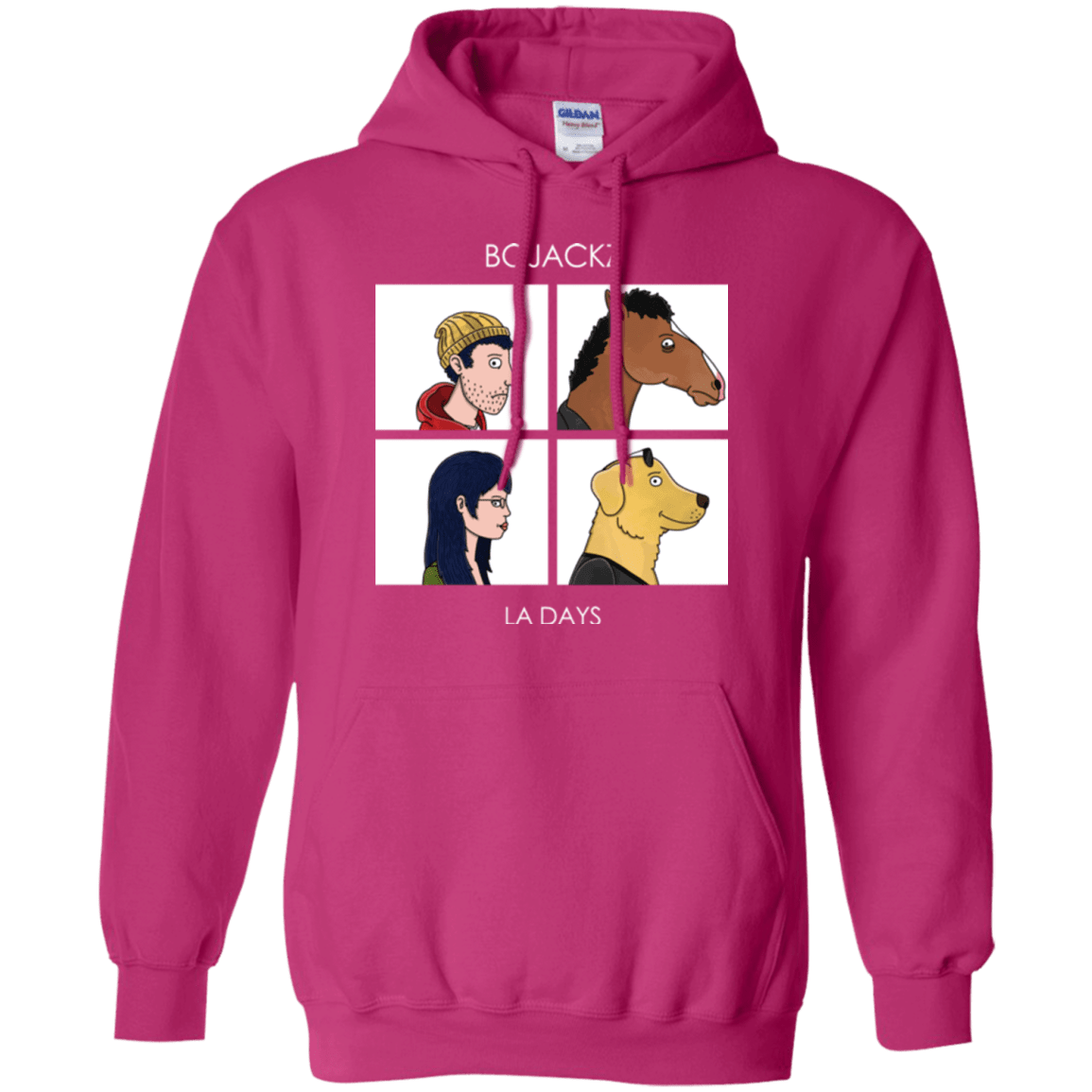 Sweatshirts Heliconia / S Bojackz Pullover Hoodie
