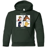 Sweatshirts Forest Green / YS Bojackz Youth Hoodie