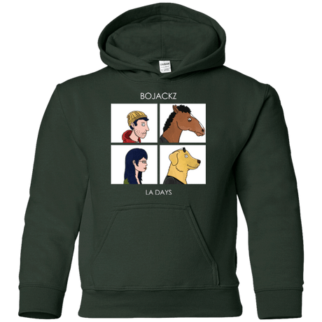 Sweatshirts Forest Green / YS Bojackz Youth Hoodie
