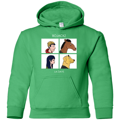 Sweatshirts Irish Green / YS Bojackz Youth Hoodie