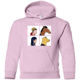 Sweatshirts Light Pink / YS Bojackz Youth Hoodie