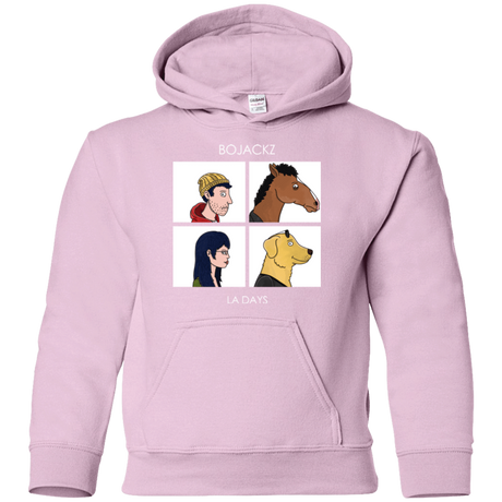 Sweatshirts Light Pink / YS Bojackz Youth Hoodie