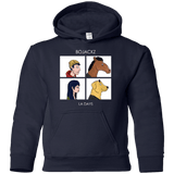 Sweatshirts Navy / YS Bojackz Youth Hoodie
