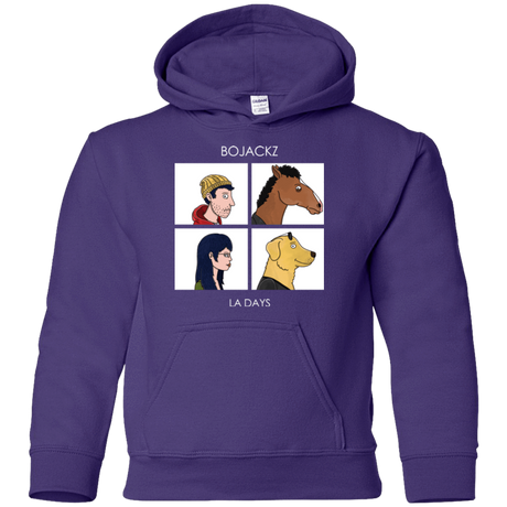 Sweatshirts Purple / YS Bojackz Youth Hoodie