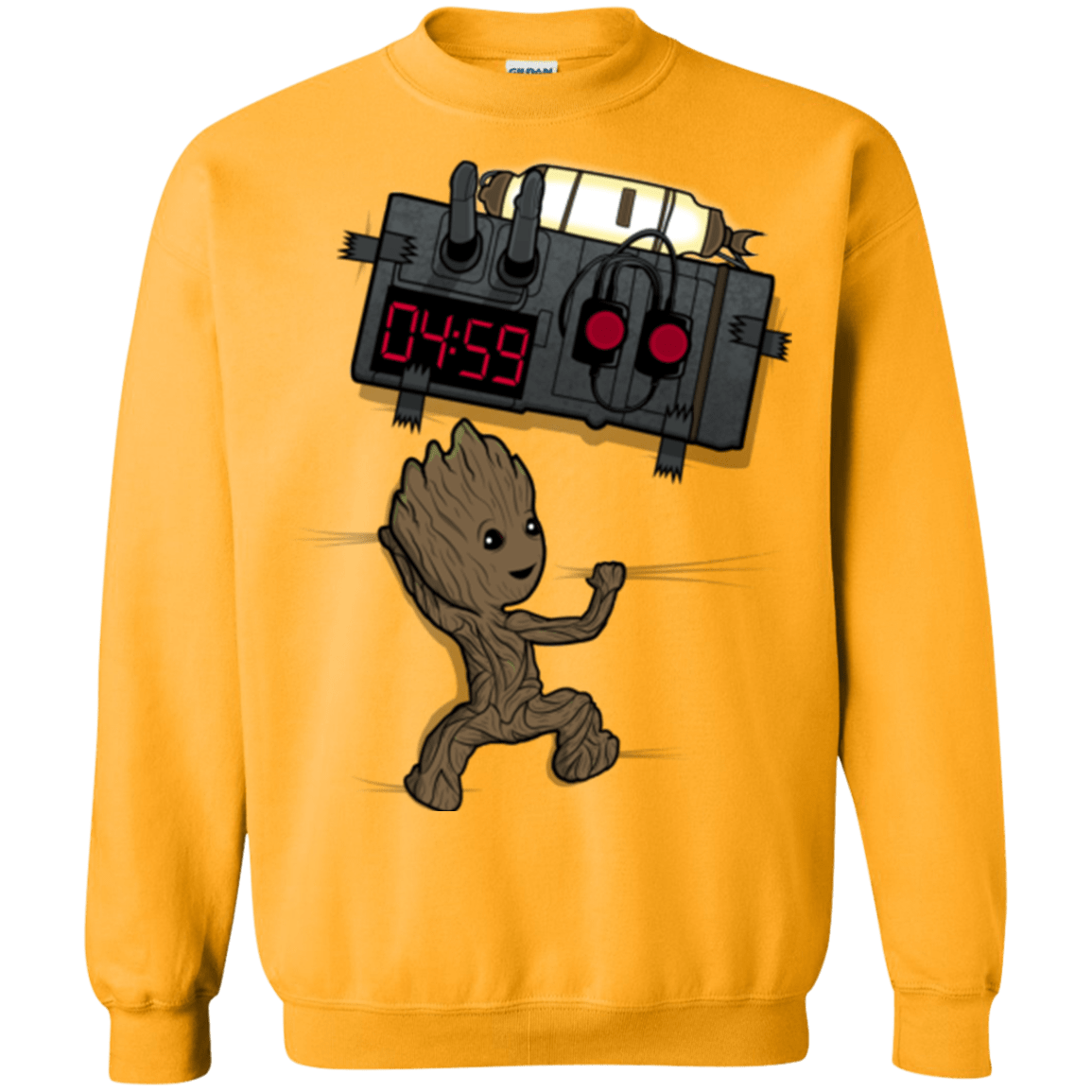 Sweatshirts Gold / Small Bomb In Your Chest! Crewneck Sweatshirt