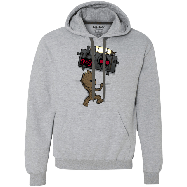 Sweatshirts Sport Grey / Small Bomb In Your Chest! Premium Fleece Hoodie