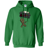 Sweatshirts Irish Green / Small Bomb In Your Chest! Pullover Hoodie