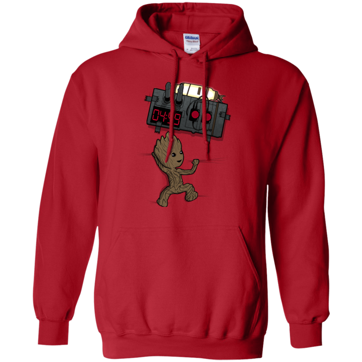 Sweatshirts Red / Small Bomb In Your Chest! Pullover Hoodie