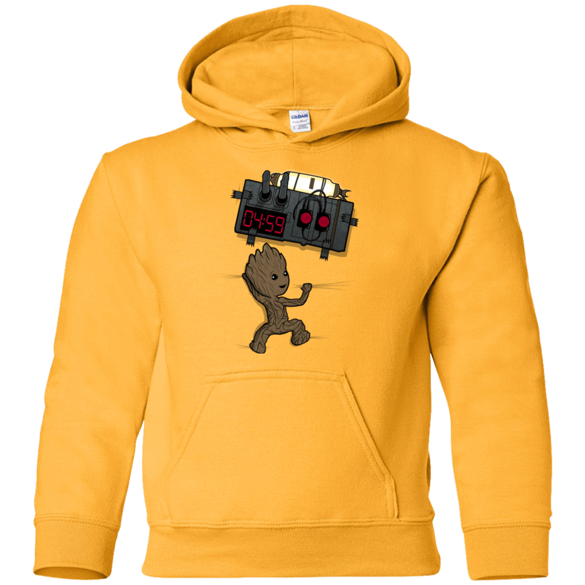 Sweatshirts Gold / YS Bomb In Your Chest! Youth Hoodie