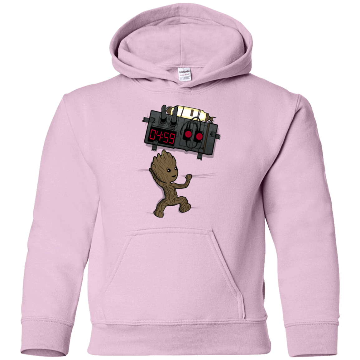 Sweatshirts Light Pink / YS Bomb In Your Chest! Youth Hoodie