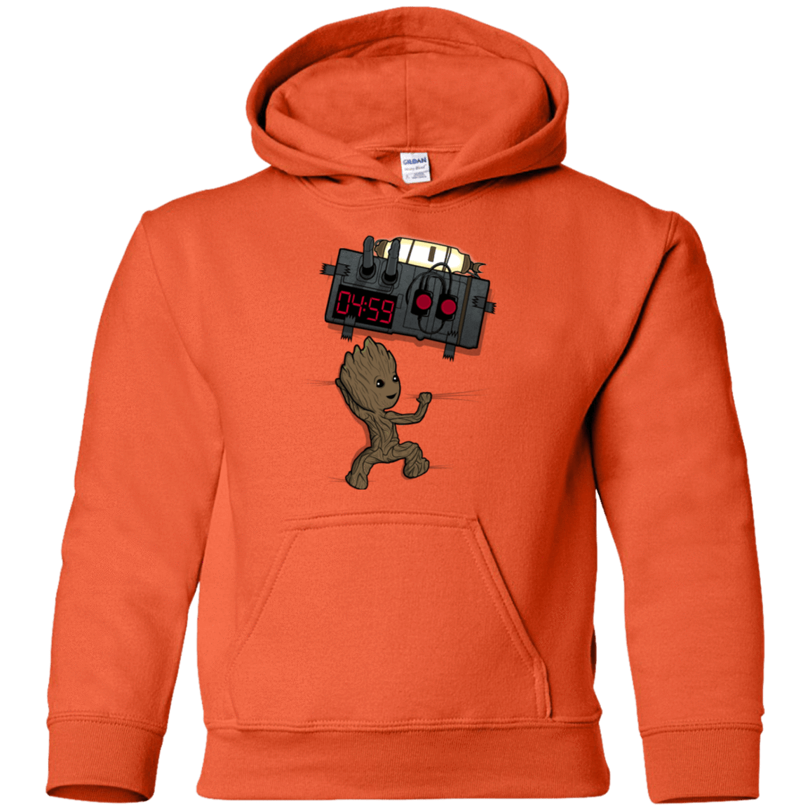 Sweatshirts Orange / YS Bomb In Your Chest! Youth Hoodie