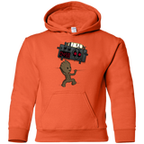 Sweatshirts Orange / YS Bomb In Your Chest! Youth Hoodie