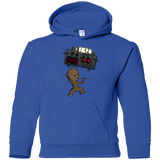 Sweatshirts Royal / YS Bomb In Your Chest! Youth Hoodie