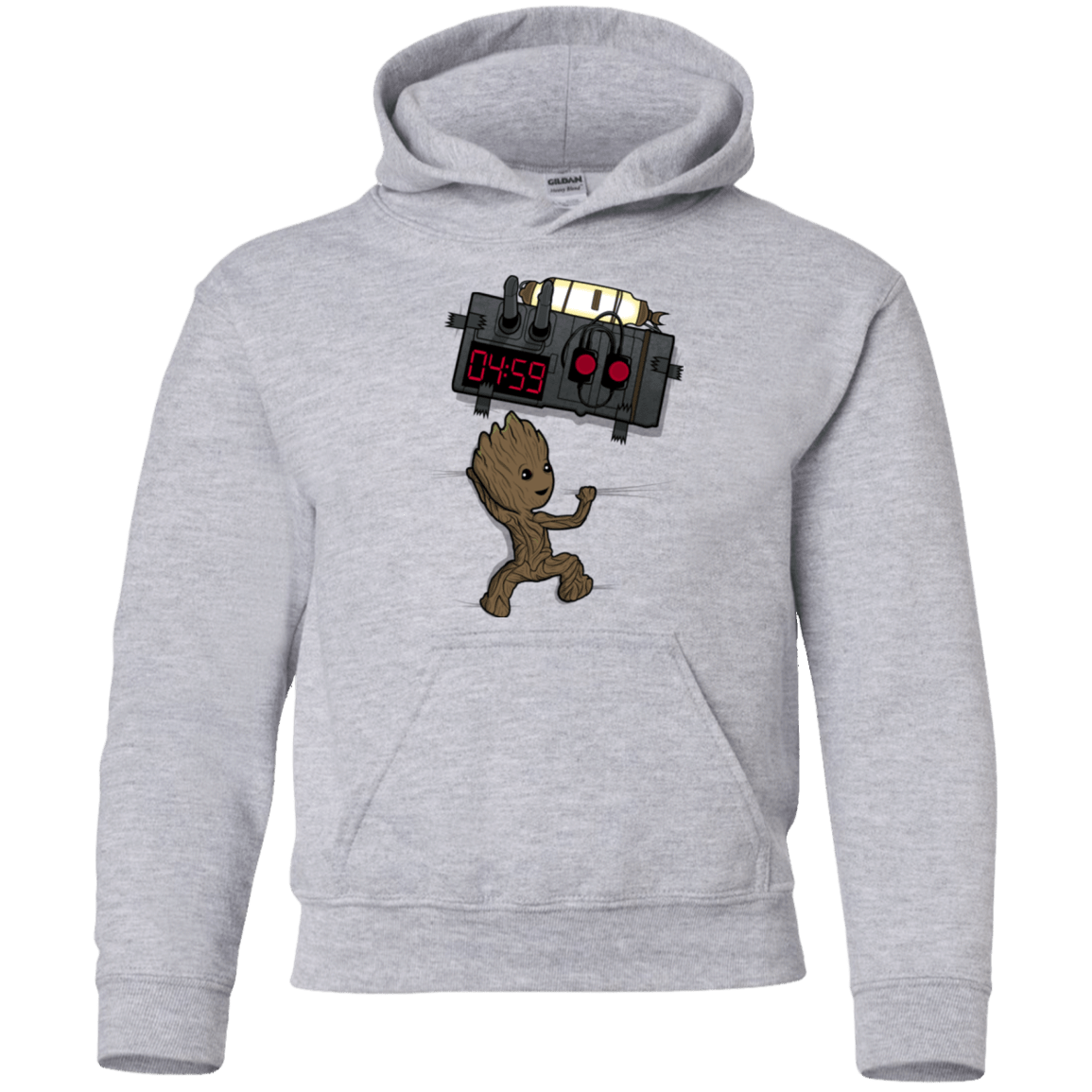 Sweatshirts Sport Grey / YS Bomb In Your Chest! Youth Hoodie