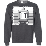 Sweatshirts Dark Heather / Small BOMBER Crewneck Sweatshirt