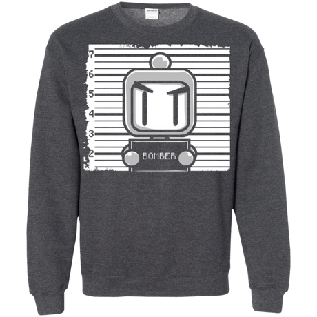 Sweatshirts Dark Heather / Small BOMBER Crewneck Sweatshirt