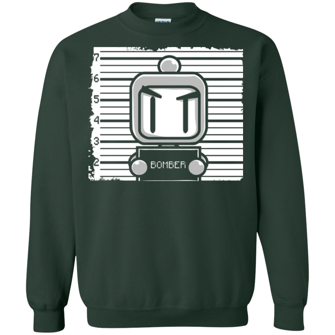 Sweatshirts Forest Green / Small BOMBER Crewneck Sweatshirt
