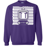 Sweatshirts Purple / Small BOMBER Crewneck Sweatshirt
