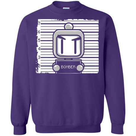 Sweatshirts Purple / Small BOMBER Crewneck Sweatshirt