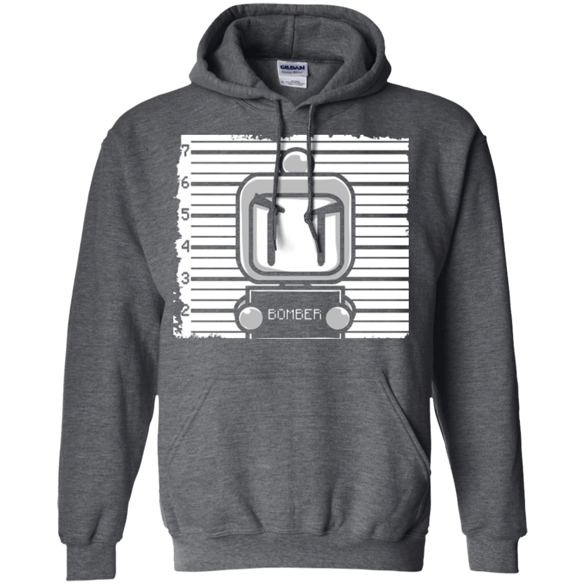 Sweatshirts Dark Heather / Small BOMBER Pullover Hoodie