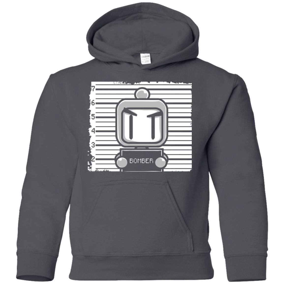 Sweatshirts Charcoal / YS BOMBER Youth Hoodie