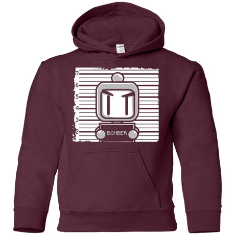 Sweatshirts Maroon / YS BOMBER Youth Hoodie