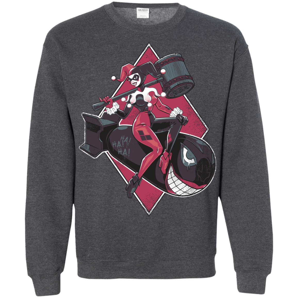 Sweatshirts Dark Heather / Small Bombs Away Crewneck Sweatshirt