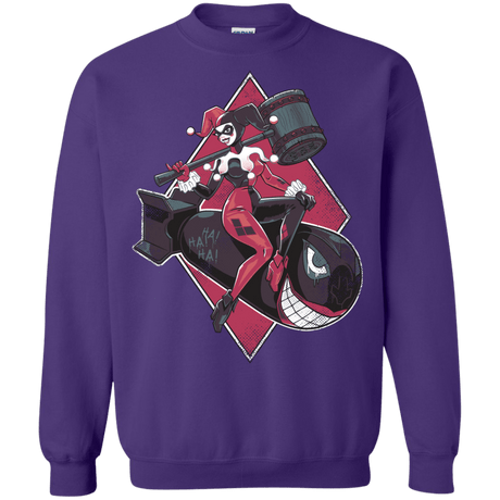 Sweatshirts Purple / Small Bombs Away Crewneck Sweatshirt