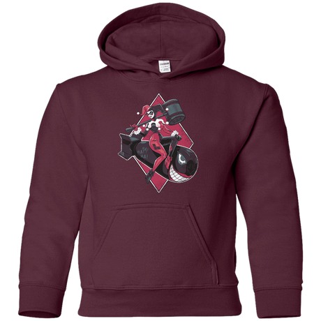 Sweatshirts Maroon / YS Bombs Away Youth Hoodie