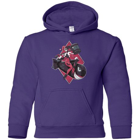 Sweatshirts Purple / YS Bombs Away Youth Hoodie