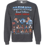 Sweatshirts Dark Heather / Small Bond Villain Death Match Crewneck Sweatshirt