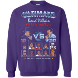 Sweatshirts Purple / Small Bond Villain Death Match Crewneck Sweatshirt