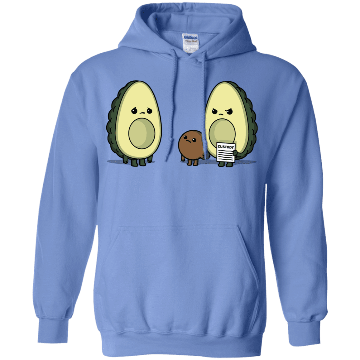 Sweatshirts Carolina Blue / S Bone Custody Pullover Hoodie