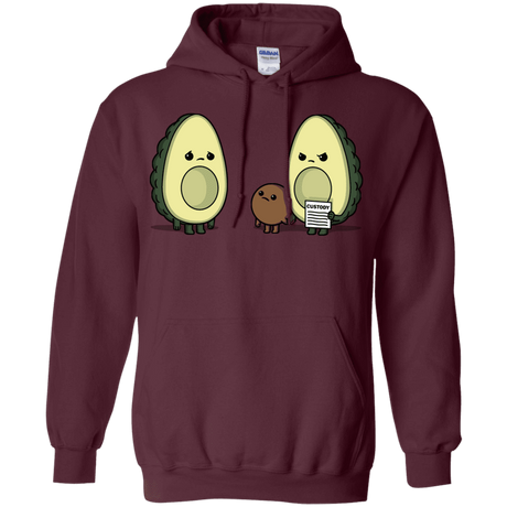 Sweatshirts Maroon / S Bone Custody Pullover Hoodie